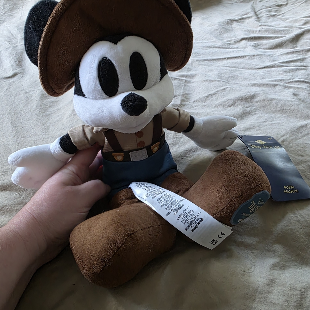 Disney Cowboy Mickey Mouse Plush